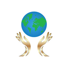 Hands Holding globe, Earth, Hands Holding  Earth, Globe, world map globe, a green and blue planet