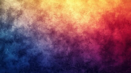 Fototapeta premium Abstract Colorful Gradient Texture Background Blue Purple Red Orange Yellow Hues