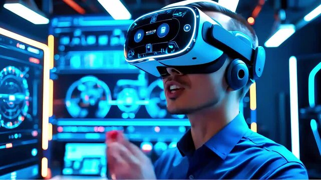 Immersive Virtual Reality Experience with Holographic Displays