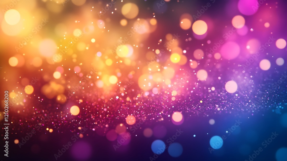 Poster cheerful background featuring vibrant sparkling gradients playful modern patterns and a dynamic abst