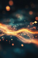 Obraz premium Magic Energy Sparkles with Fireworks