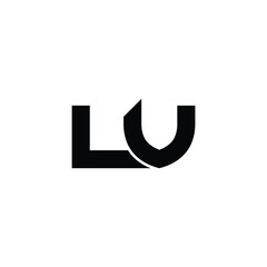 LV monogram logo design letter text name symbol monochrome logotype alphabet character simple logo