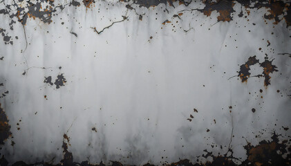Rusty metal texture with peeling paint