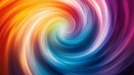 Obraz premium Vibrant Swirl of Colors Creating an Abstract Pattern in Motion