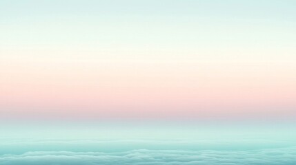 Soft Pastel Sky and Cloudscape