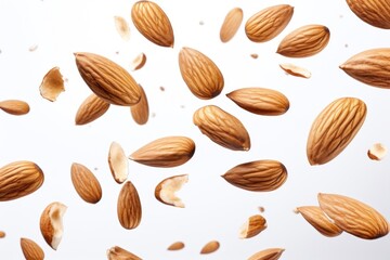 Almonds backgrounds food seed