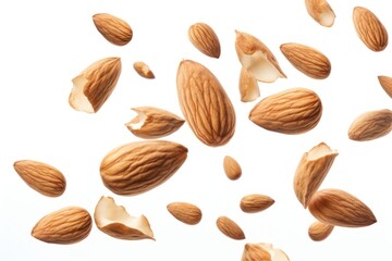 Almonds backgrounds food seed