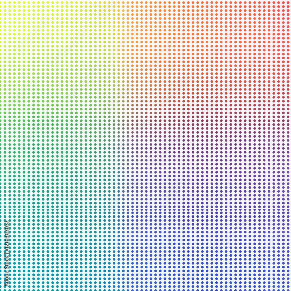 Poster colorful abstract halftone pattern background. extra large design element. , isolated on white backg