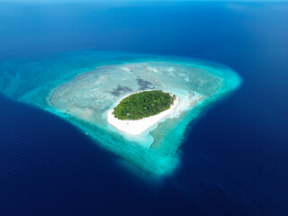 Amazing view of Patawan island in Balabac,Philippines. High quality photo