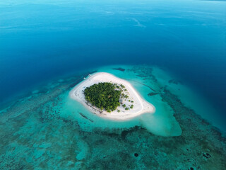 Amazing view of Patawan island in Balabac,Philippines. High quality photo