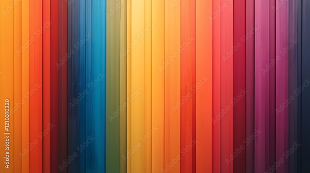 Poster vibrant chromatic gradients with smooth fluid layers bold and modern abstract aesthetic colorful str
