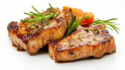 The meat is ready to be grilled and eaten deliciously.