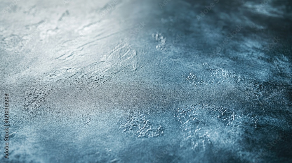 Aufkleber elegant metallic blue surface with soft light reflections and a blurred effect, offering a sophistic