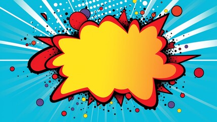 Banner, comic book flash explosion radial lines background , Abstract comic book for superhero design Bright colorful light strip burst. Flash ray blast glow , Manga cartoon hero fight print stamp