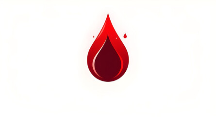Fototapeta premium drop of blood illustration