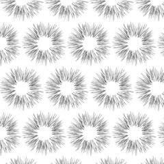 elliptical brush shape pattern design in white background