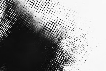 Stylish black and white halftone textures for creative design projects, perfect for print applications and unique backgrounds, enhancing visual storytelling with depth and contrast