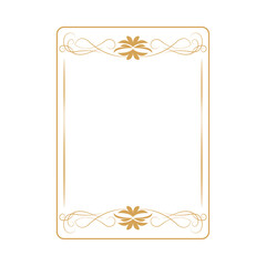golden frame minimalist