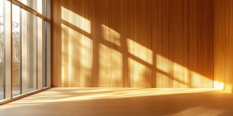 Obraz premium Modern Sunlit Interior Room