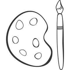 School Equipment Doodle