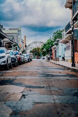 street in the city