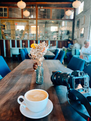 photographer's coffee time.