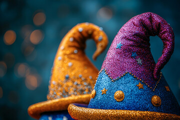 Jester Hat Glitter Paper 