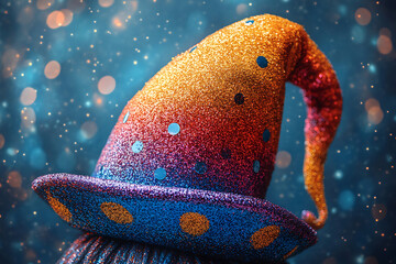 Jester Hat Glitter Paper 