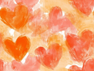 red hearts