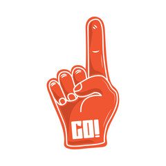 baseball championship foam finger
