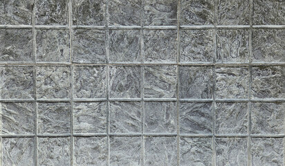 Seamless pattern square of black tile background. Dark grey or gray wall or Grunge wallpaper. Surface and retro vintage style, Geometric.