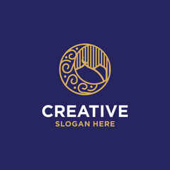 Ramadan month Logo line concept, collection of Ramadan month Logos.