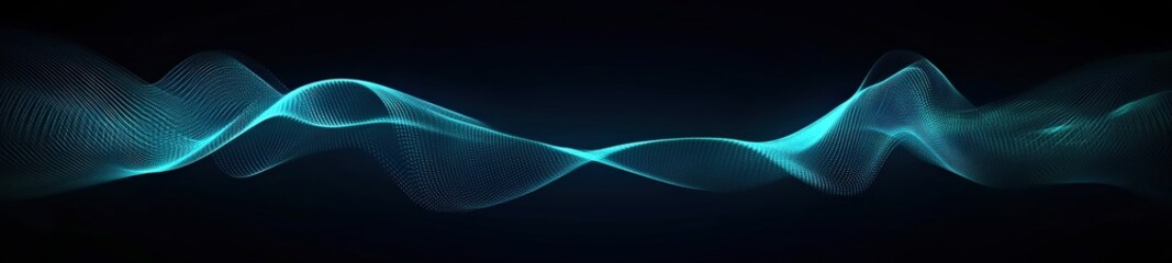 Futuristic Abstract Blue Background with Speed Lines and Light Effects