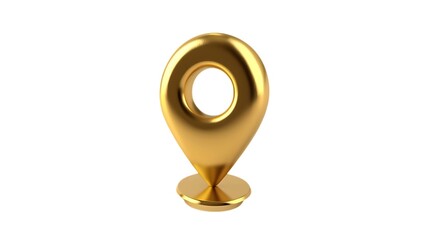 3d golden key