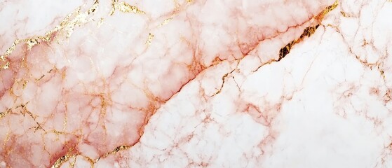 Minimal gold and pink marble texture Valentine's day Background