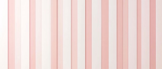 Minimal white and blush stripes Valentine's day Background