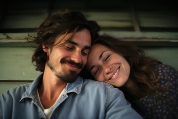 A cool happy couple photography laughing portrait
