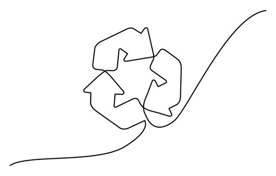 recommend clip art: Continuous line drawing of horizontal three arrow symbol. abstract line art illustration, One Continuous Line Drawing of  Icon Single Line Vector Illustration.