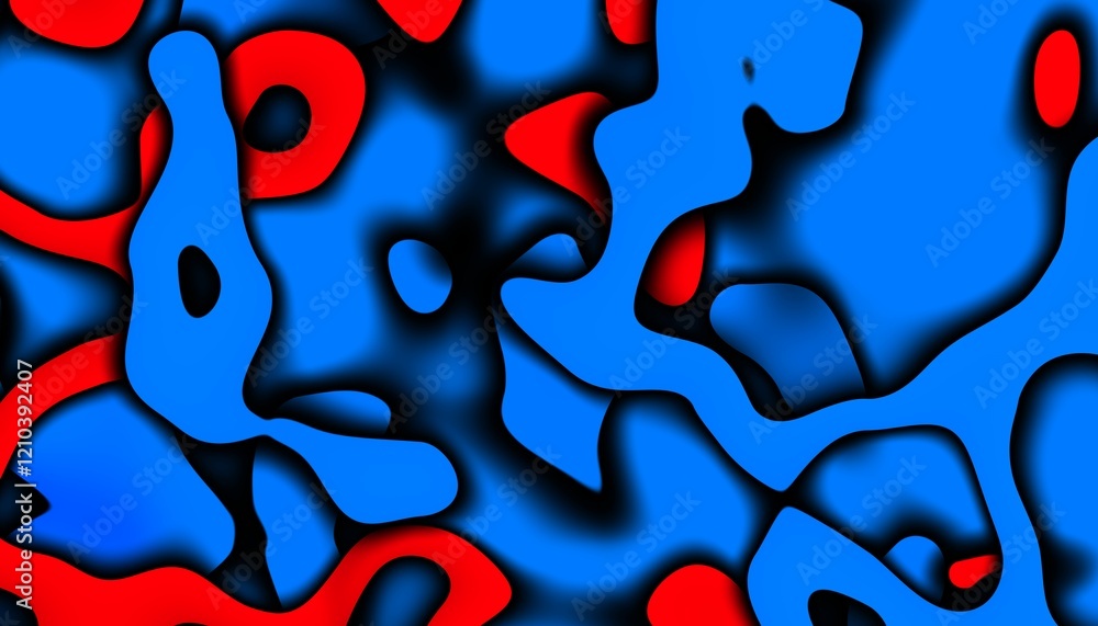 Poster 3d abstract background with paper cut shapes. abstract design layout for business presentations, fly