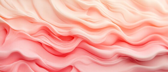 Subtle ombre from peach to pink Valentine's day Background
