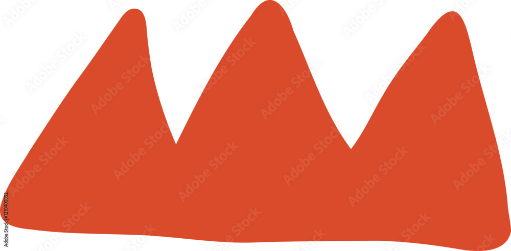 Poster an abstract digital art piece featuring an organic blob shape. the image is minimalistic and showcas