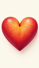 Heart shaped arrangement of vibrant apricot clipart , orange, heart