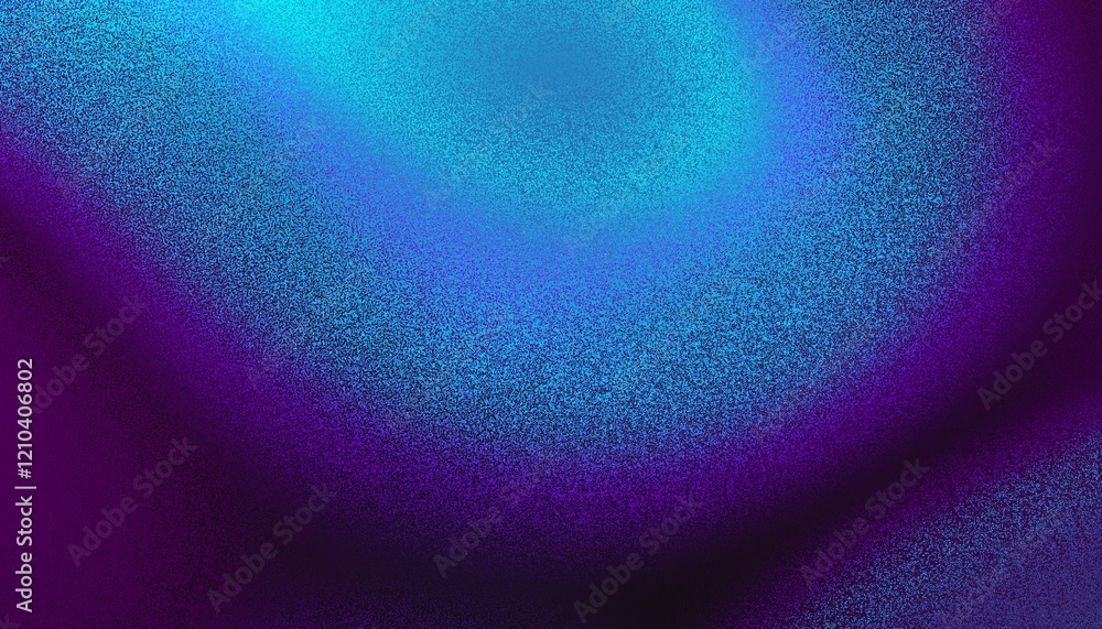 Poster vibrant grainy gradient background with blue and purple colours. noise blur background. deep blue.