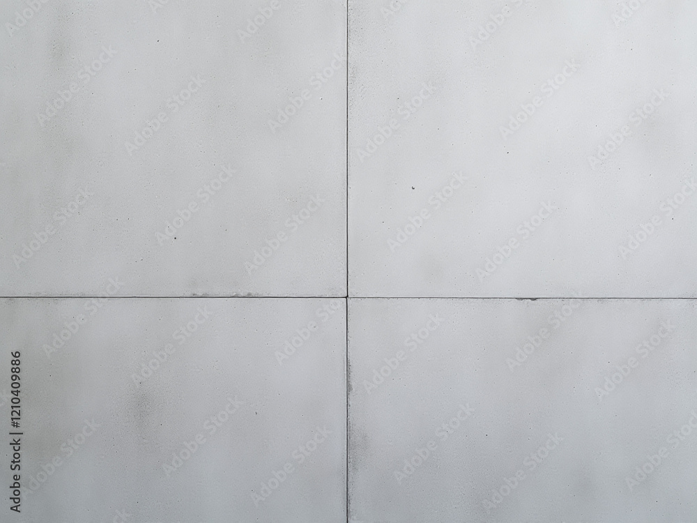 Aufkleber Smooth Gray Concrete Wall Background Featuring High Resolution Details Of A Textured Cement Surface With Clean Lines And Subtle Patterns. 00003