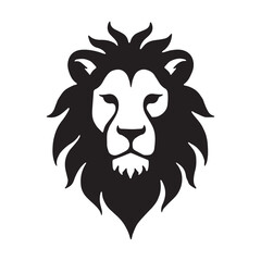 lion head vector