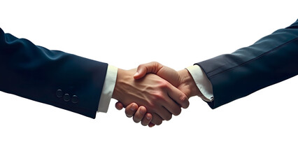 Professional Handshake PNG - Business Agreement, Corporate Deal Making, Partnership Marketing, Transparent Background Isolated