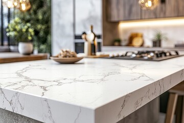 Stunning Calacatta Quartz Kitchen Countertops Modern Design