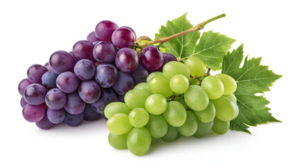 Fototapeta premium red and green grapes