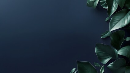 A beautiful dark blue monochrome background, exuding a sense of elegance and calm. The simplicity of this design makes it ideal for modern digital art, professional websites, or any project