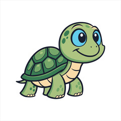 turtle mascot cartoon style vector images, designed to add charm and character to your creative projects. These vectors showcase turtles in various playful and engaging cartoon styles, 